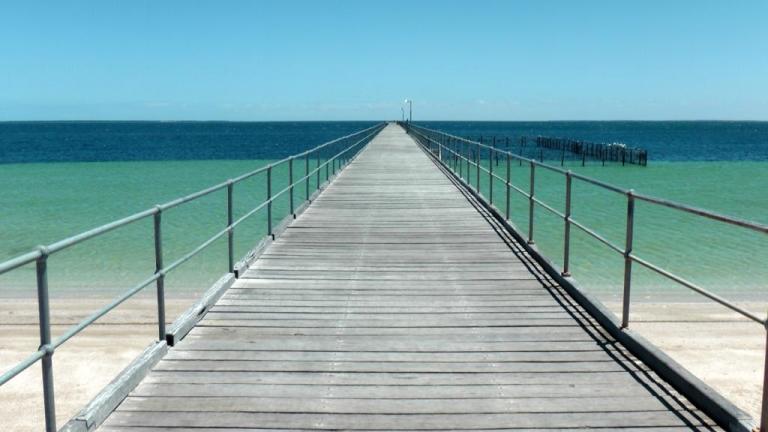 Jetty von Smoky Bay